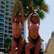 DUO Sisters Sofa &amp; Sabina Dubai escort